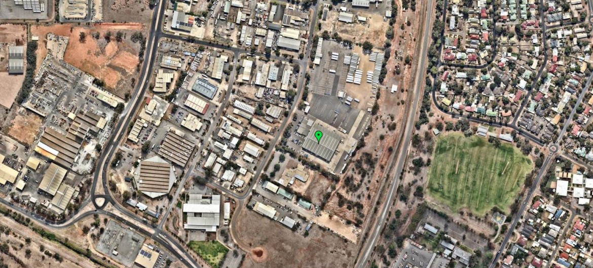 Bird's Eye View of Ausco Manufacturing Facility in Adelaide