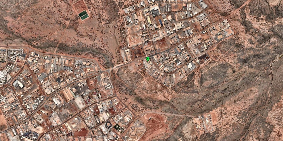 Bird's Eye View of Ausco Hire Yard in Karratha