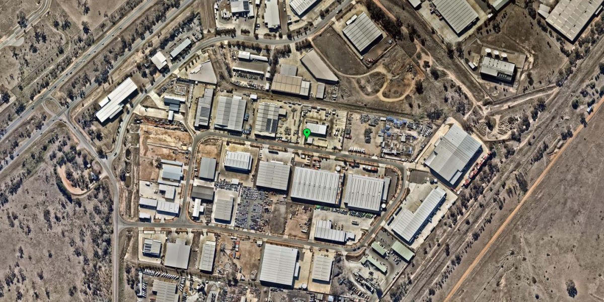 Bird's Eye View of Ausco Hire Yard in Canberra