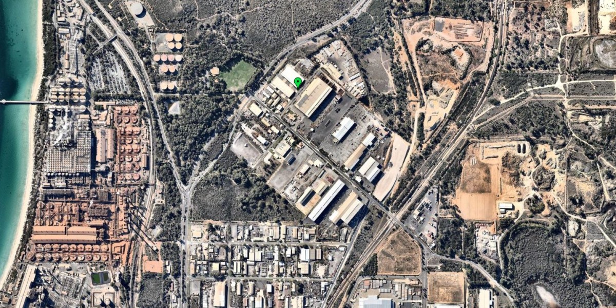 Bird's Eye View of Ausco Hire Facility in Perth