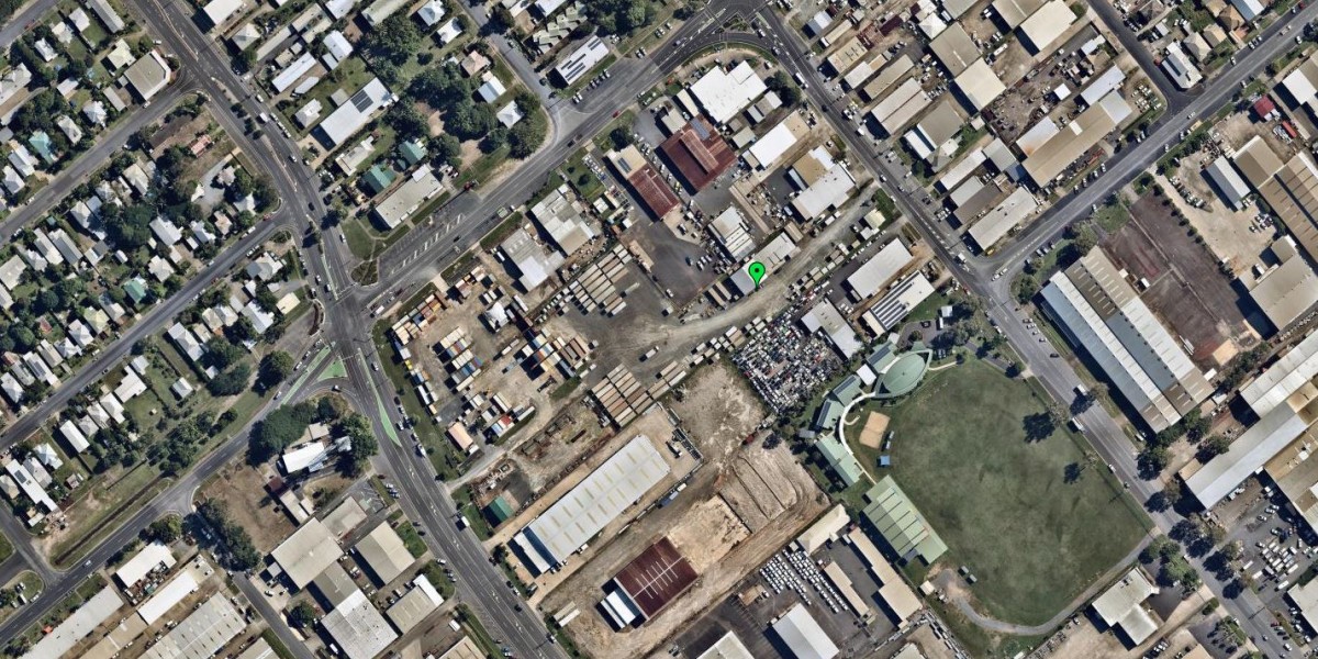 Bird's Eye View of Ausco Hire Yard in Cairns