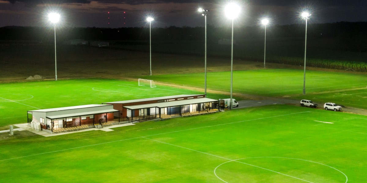 Aerial View of Sports Club and Playing Field