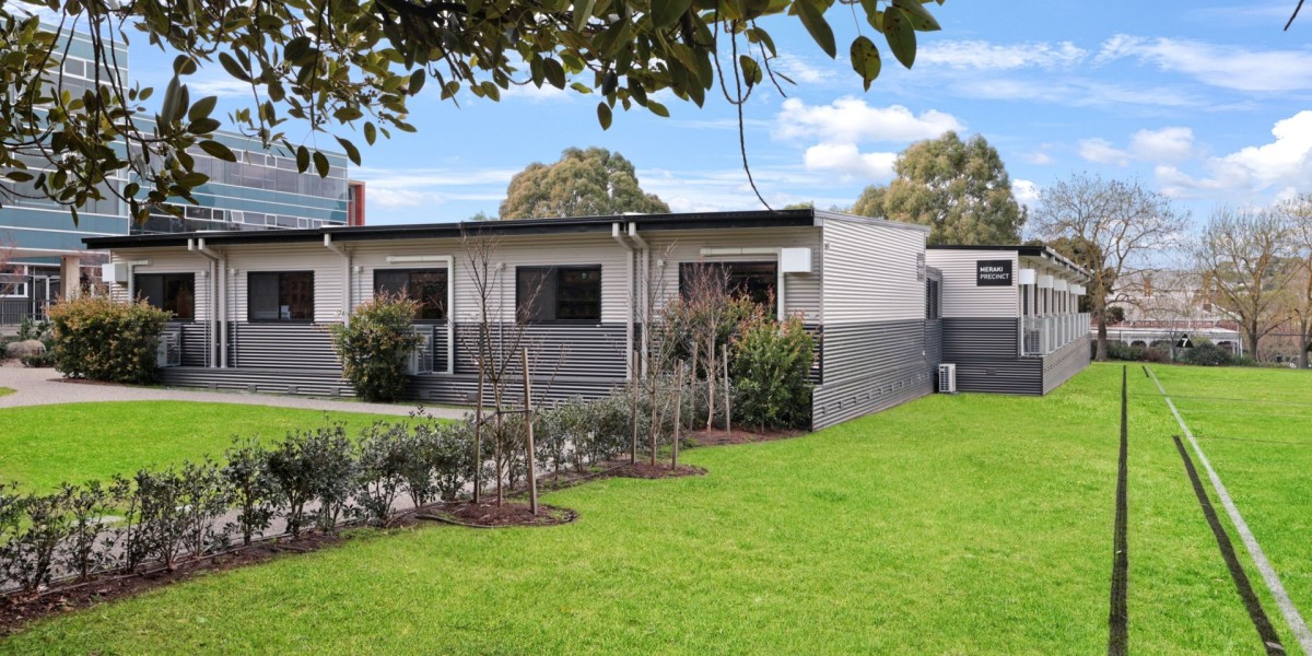 Temporary learning facilities near school oval