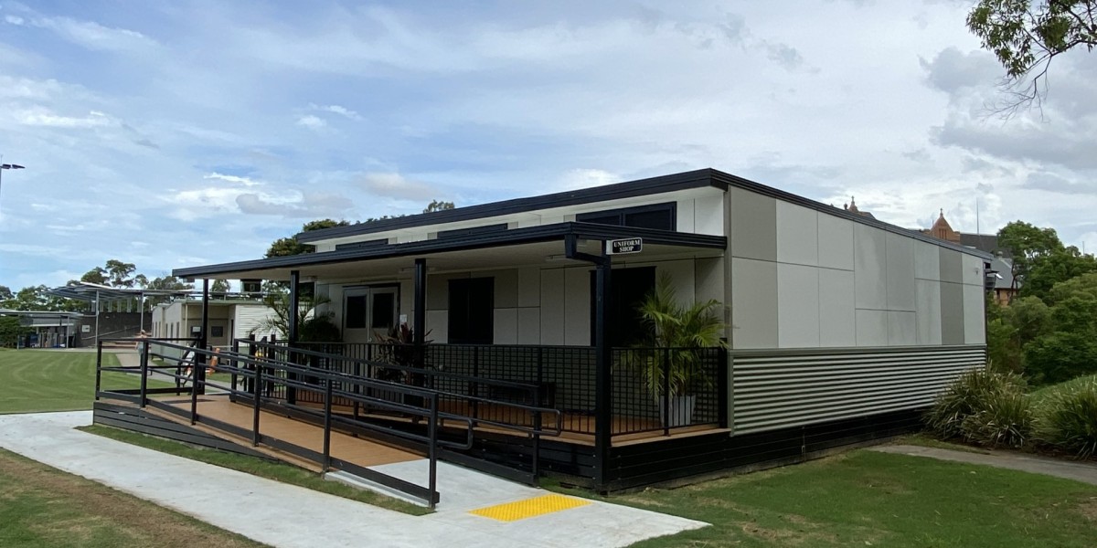 Contemporary facilities for school's new uniform shop