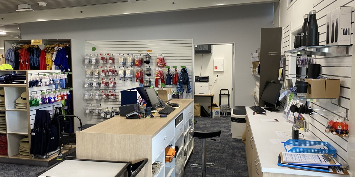 Contemporary facilities for school's new uniform shop