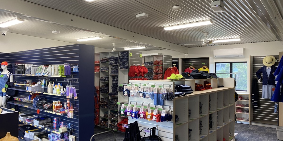 Contemporary facilities for school's new uniform shop