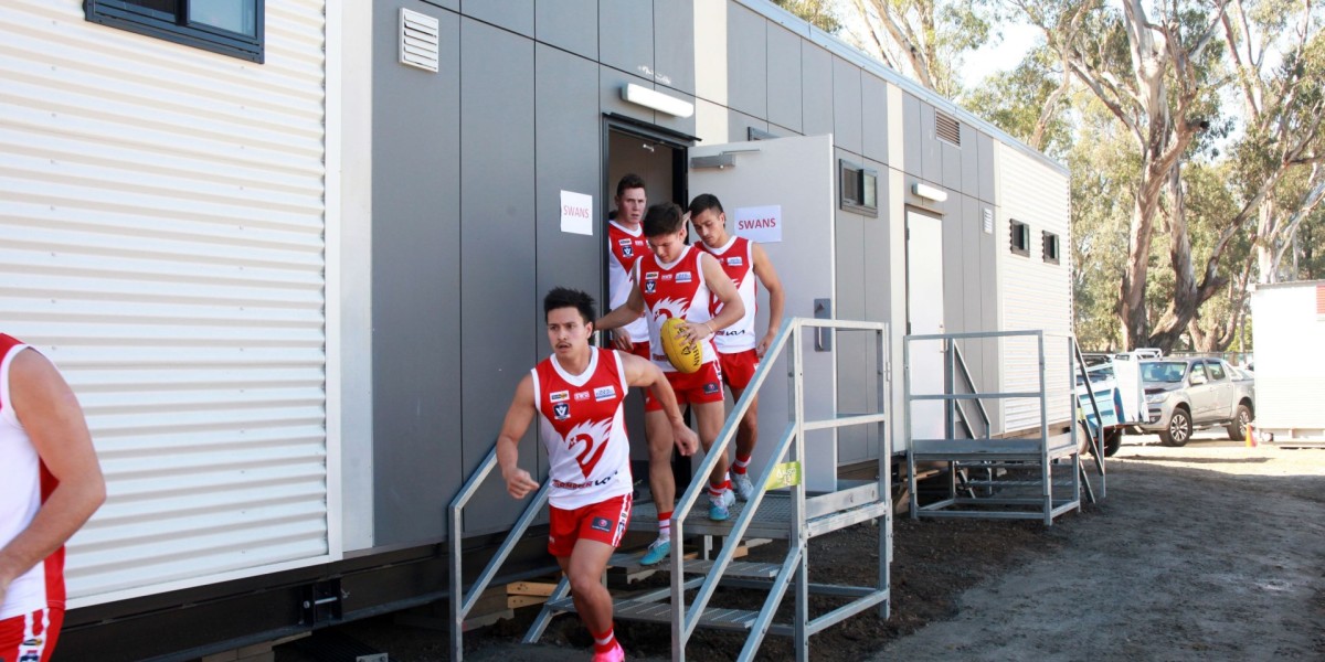 Rapid Deployment Changeroom Partnership - Shepparton Swans