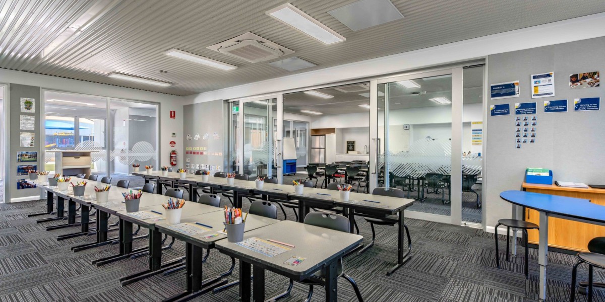 Modern modular facilities for rural school