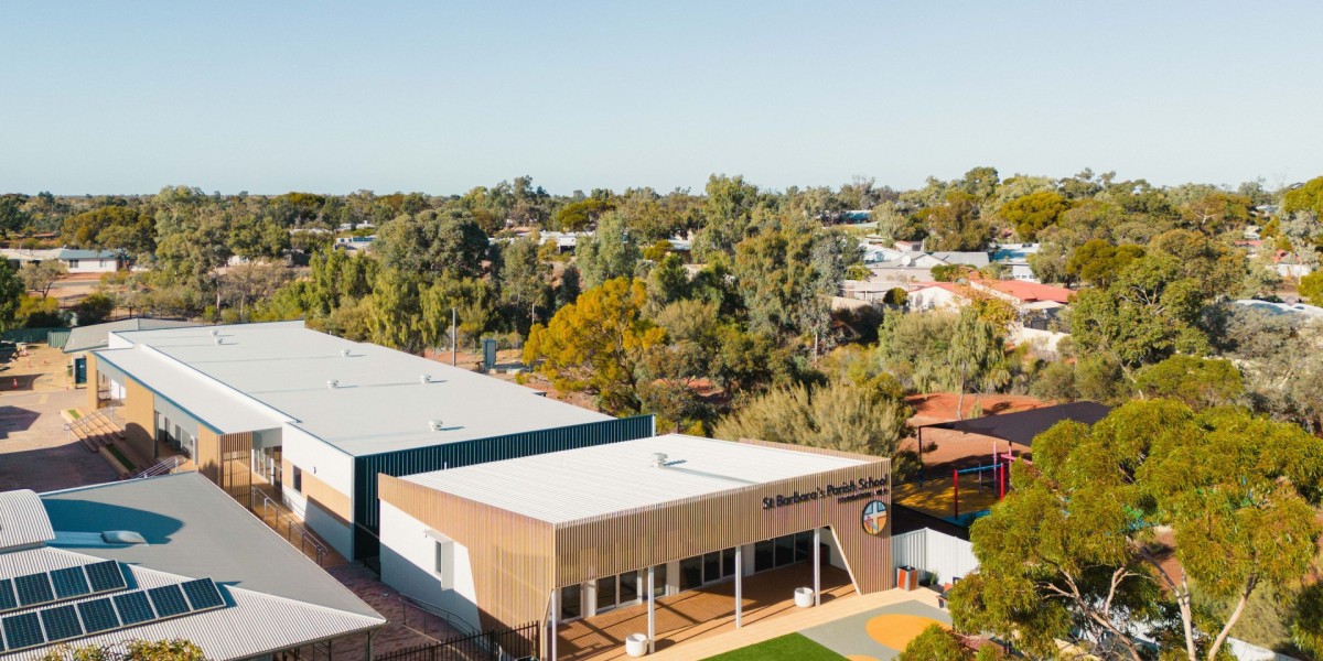 Modern modular facilities for rural school