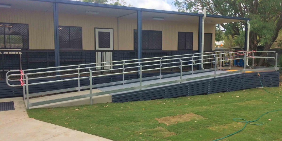 Exterior Demountable School Building with Ramp