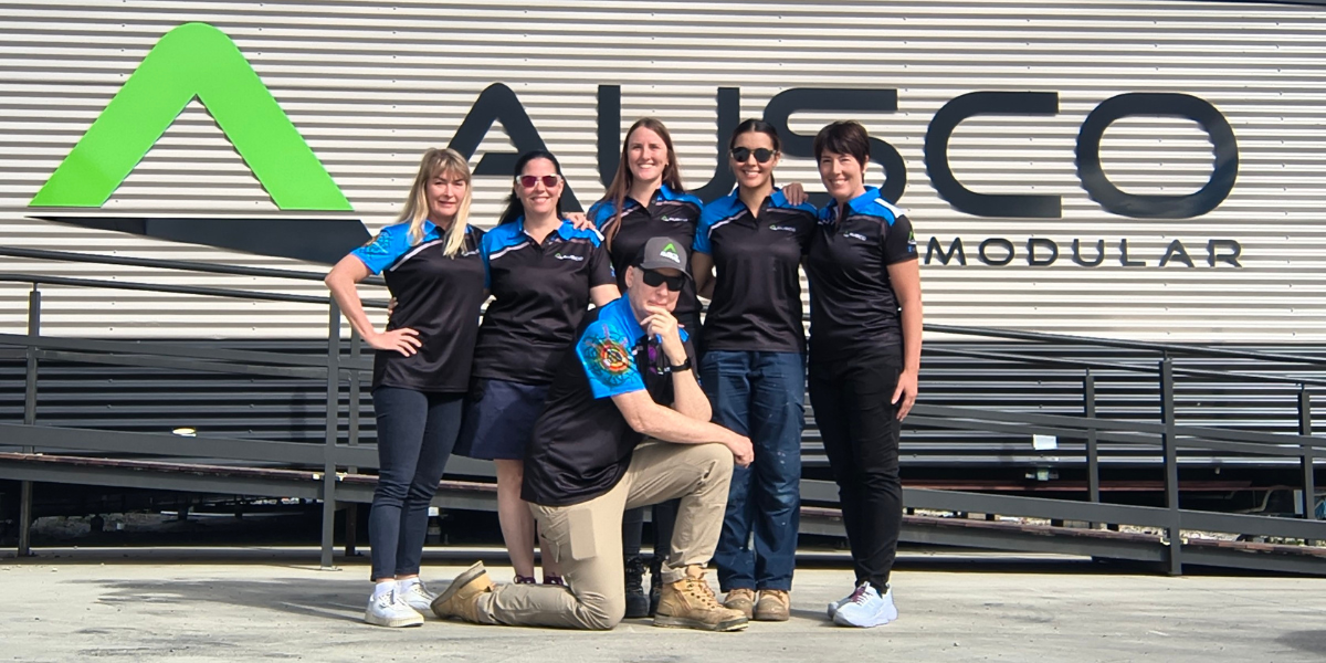 Team Ausco in Townsville 