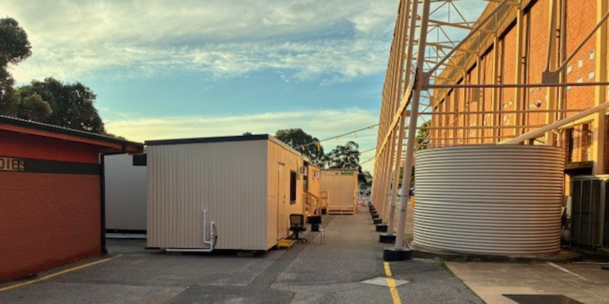 Ausco Modular | West Adelaide Football Club Temporary Facilities