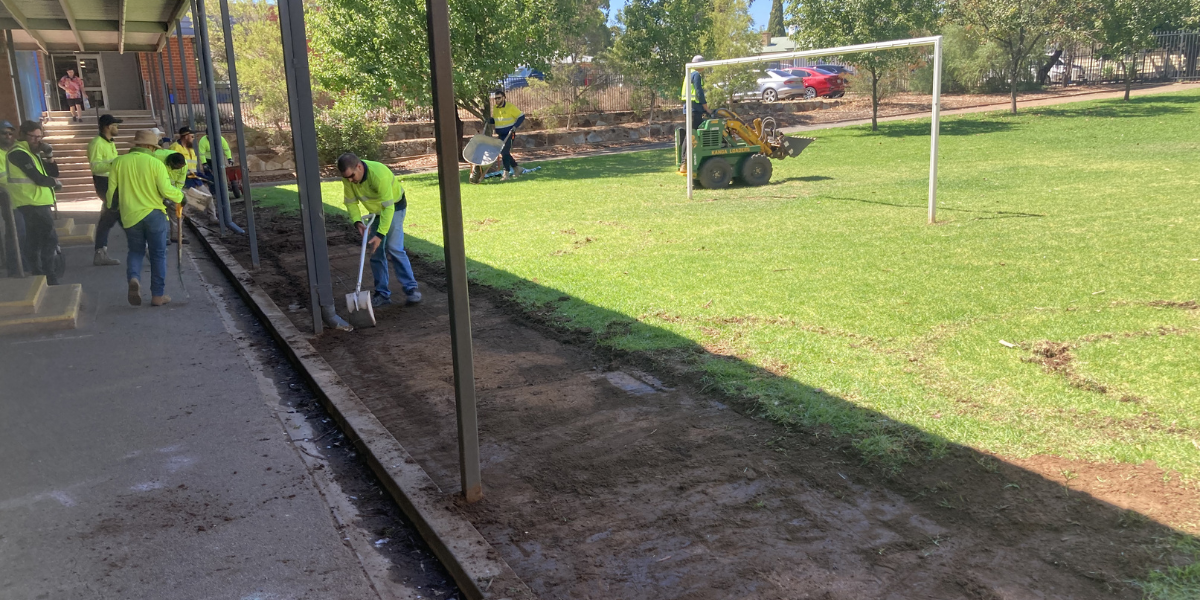 Ausco team volunteers