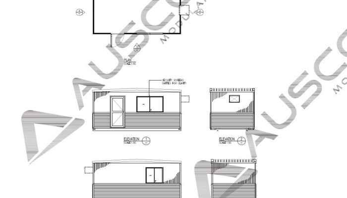 Commercial Office 6.0 x 3.0m Layout