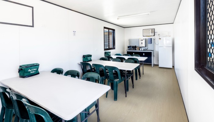 Furnished Portable Lunchroom Hire | Ausco Modular