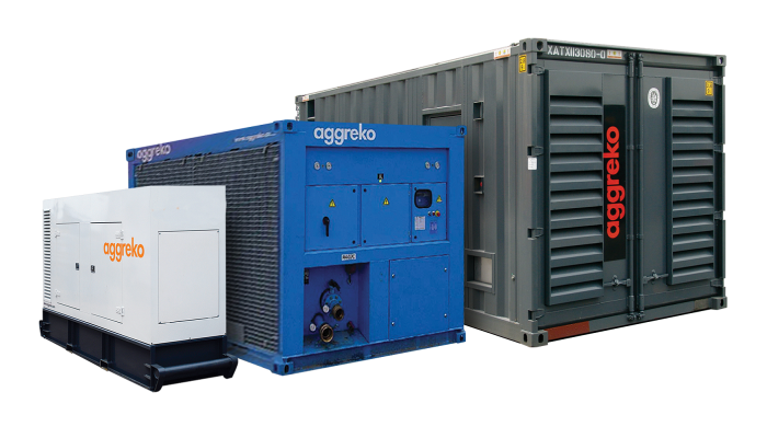 Generators from 20 kVa to 1250 kVa