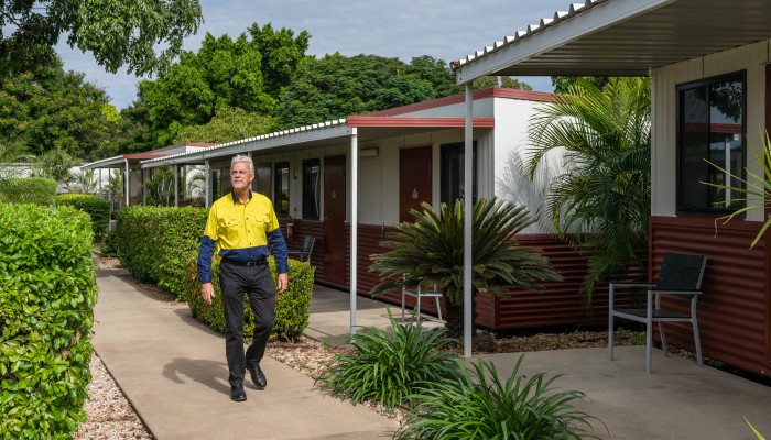 Stayover by Ausco Village Manager Colin Ling