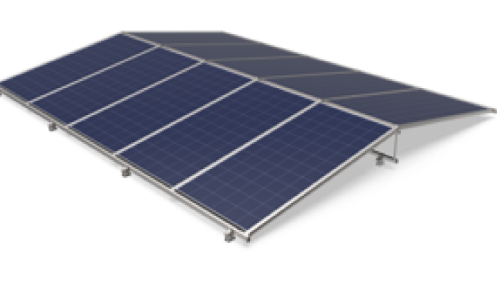 Hireable roof mounted Ausco solar panels