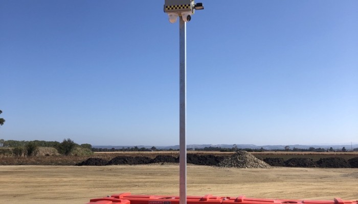 Self managing security cameras by Ausco Modular