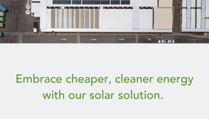 Solar panels on Ausco complex