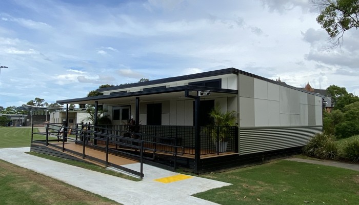 Contemporary facilities for school's new uniform shop