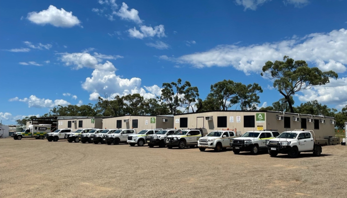 Lotus Creek Wind Farm Renewables temporary modular facility