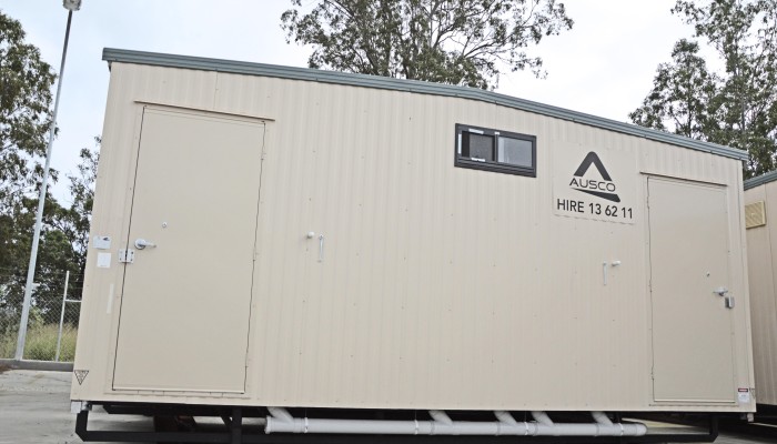 Ausco 6x3m Male and Female Toilet