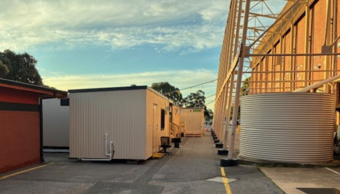 Ausco Modular | West Adelaide Football Club Temporary Facilities