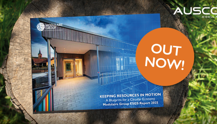 Ausco Modular releases 2025 Sustainability Report