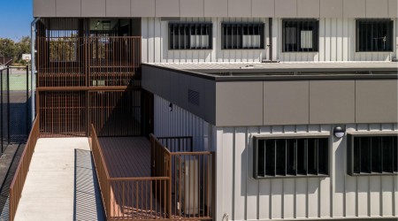 Shenton College in Perth's new Progress-ED classrooms from Ausco