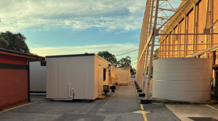 Ausco Modular | West Adelaide Football Club Temporary Facilities