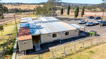 Ausco Modular provides temporary fencing to keep site secure