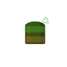 Waste tank with alarm