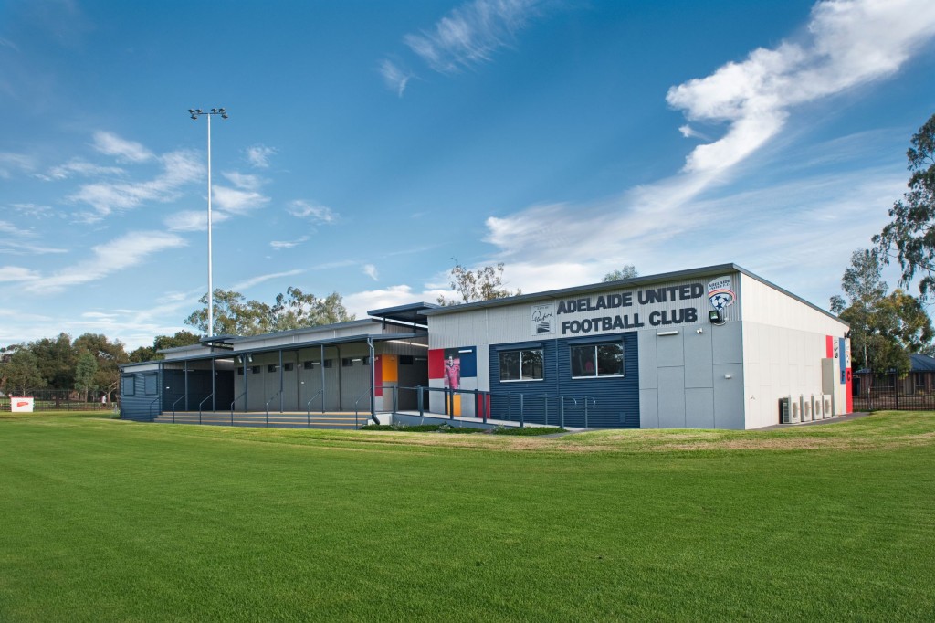 Adelaide United's Modular Training Facility