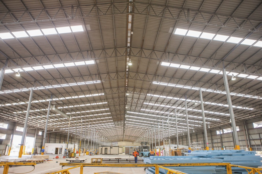 Ausco modular building manufacturing facility