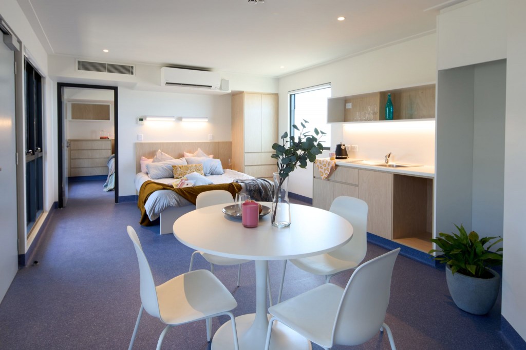Ausco Modular Centre for National Resilience Accommodation Units Interior