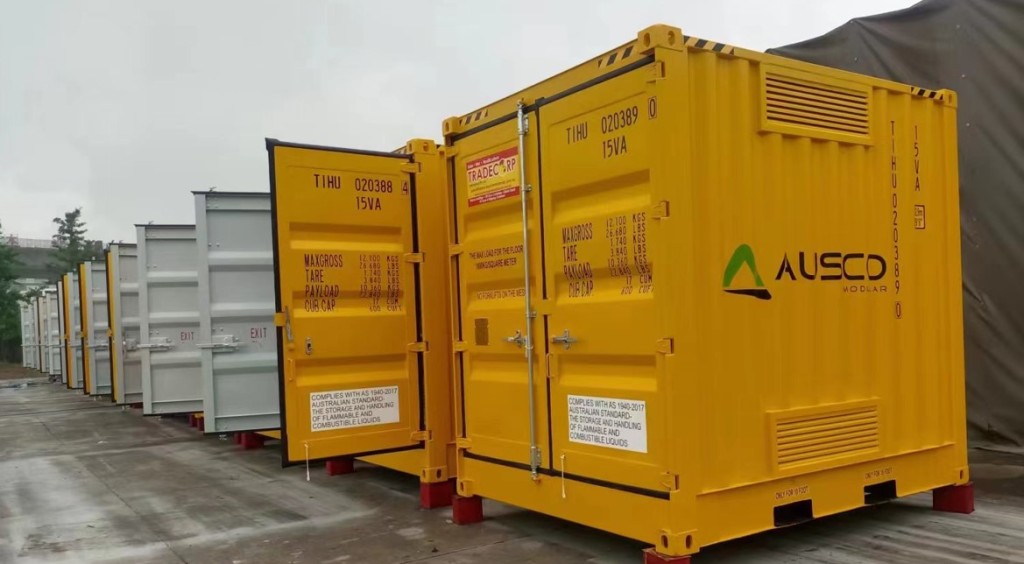Ausco Modular | Dangerous Goods Container
