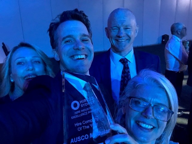 Ausco Modular wins Hire Company of the Year Award