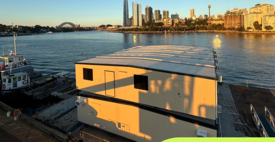 Ausco sheds at the Sydney Fish Markets