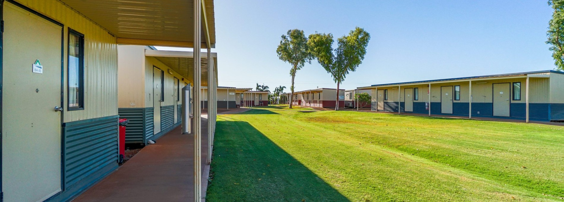 Exterior of Modular Accommodation in Karratha