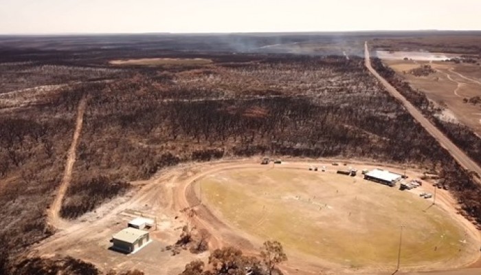 Kangaroo Island Football Club bushfire devastation