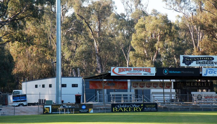Modular changerooms for local AFL club