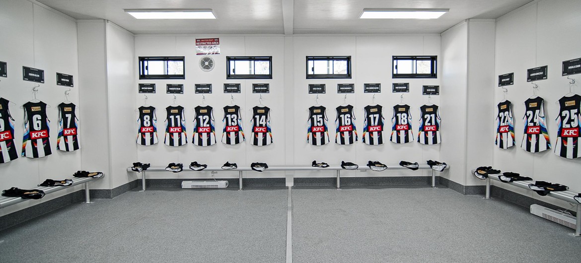 AFLW Rapid Deployment Changeroom