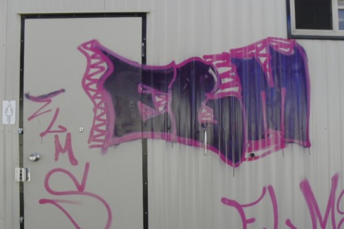 Building Renter Protection Graffiti