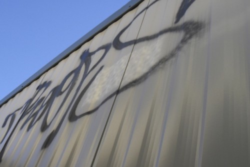 Building Renter Protection Graffiti 