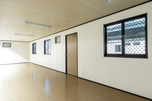 Ausco ECO Upgrade buildings can easily be combined to make a larger, sustainable site precinct