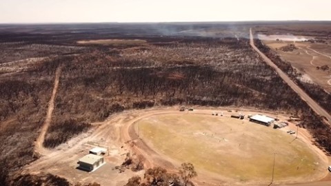 Kangaroo Island Football Club bushfire devastation